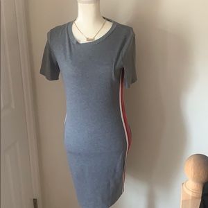 A grey comfortable dress
